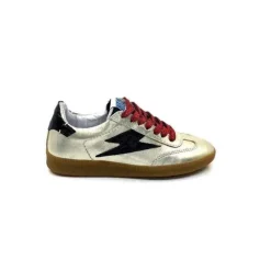 Semerdjian Smr Hov 10415 Cuir Dore*Femme Baskets