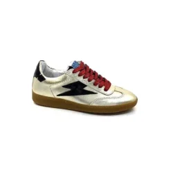 Semerdjian Smr Hov 10415 Cuir Dore*Femme Baskets