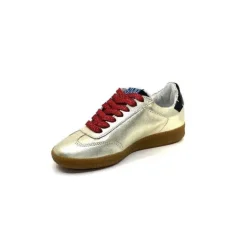 Semerdjian Smr Hov 10415 Cuir Dore*Femme Baskets