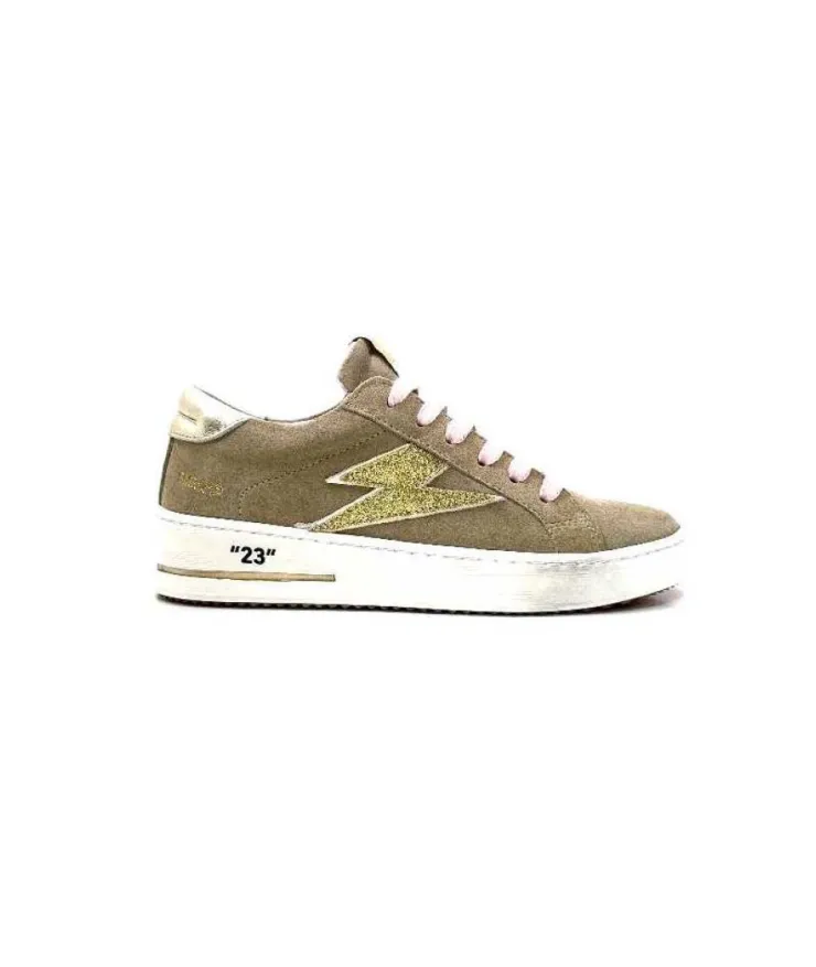 Semerdjian Smr Maya 9503 Daim Beige Lacets Rose*Femme Baskets