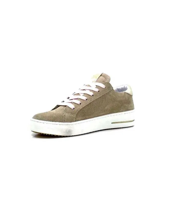 Semerdjian Smr Maya 9503 Daim Beige Lacets Rose*Femme Baskets
