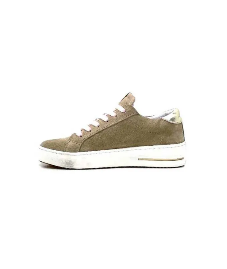 Semerdjian Smr Maya 9503 Daim Beige Lacets Rose*Femme Baskets