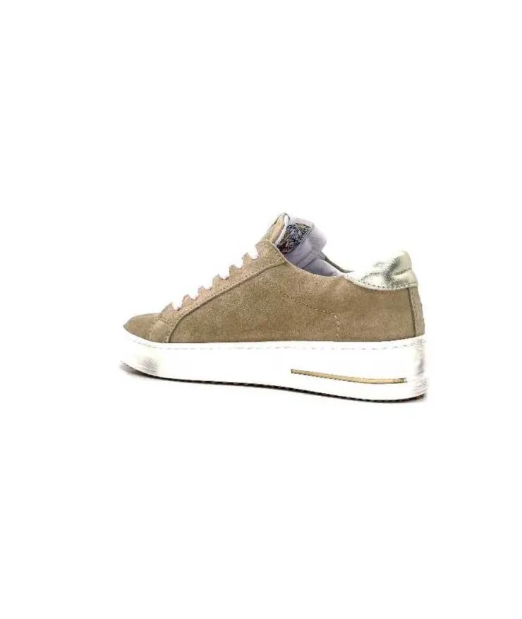 Semerdjian Smr Maya 9503 Daim Beige Lacets Rose*Femme Baskets