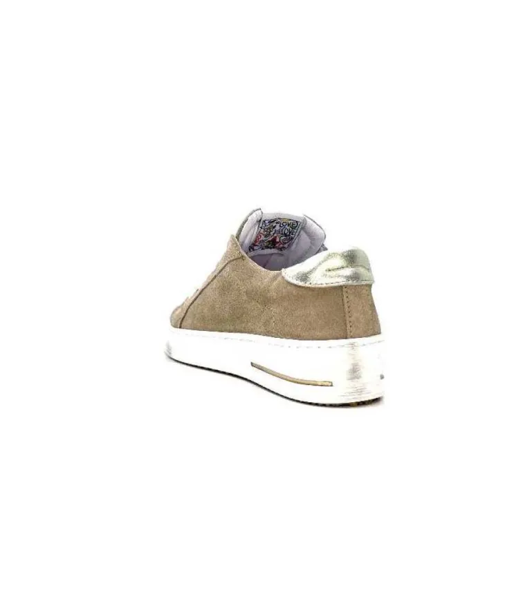 Semerdjian Smr Maya 9503 Daim Beige Lacets Rose*Femme Baskets