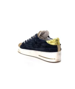 Semerdjian Smr Maya 8676 Velours Bleu Daim Beige*Femme Baskets