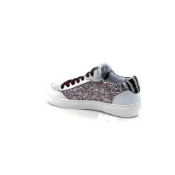 Semerdjian Smr23 Taline 10435 Cuir Blanc Glitter Rose*Femme Baskets