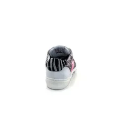 Semerdjian Smr23 Taline 10435 Cuir Blanc Glitter Rose*Femme Baskets