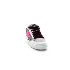 Semerdjian Smr23 Taline 10435 Cuir Blanc Glitter Rose*Femme Baskets