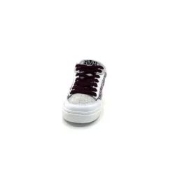Semerdjian Smr23 Taline 10435 Cuir Blanc Glitter Rose*Femme Baskets