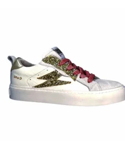 Semerdjian Smr Viken 9587 Cuir Gris Blanc*Femme Baskets