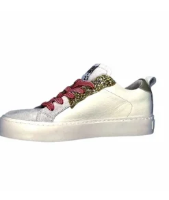 Semerdjian Smr Viken 9587 Cuir Gris Blanc*Femme Baskets