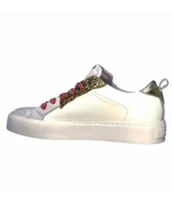 Semerdjian Smr Viken 9587 Cuir Gris Blanc*Femme Baskets