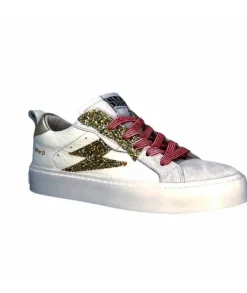 Semerdjian Smr Viken 9587 Cuir Gris Blanc*Femme Baskets