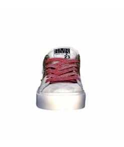 Semerdjian Smr Viken 9587 Cuir Gris Blanc*Femme Baskets
