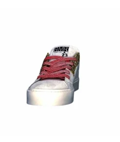Semerdjian Smr Viken 9587 Cuir Gris Blanc*Femme Baskets