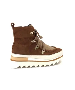 Softwaves 8-51-08 Cuir Daim Cognac*Femme Bottines