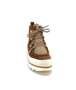 Softwaves 8-51-08 Cuir Daim Cognac*Femme Bottines