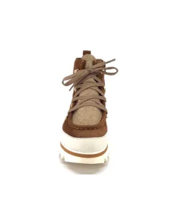 Softwaves 8-51-08 Cuir Daim Cognac*Femme Bottines