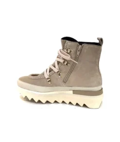Softwaves 8-51-08 Cuir Daim Creme*Femme Bottines
