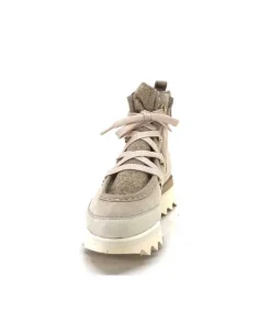 Softwaves 8-51-08 Cuir Daim Creme*Femme Bottines