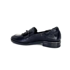 Softwaves 8.35.23 Cuir Noir*Femme Mocassins