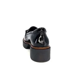 Softwaves 8.89.03 Cuir Vernis Noir*Femme Mocassins