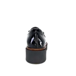 Softwaves 8.89.03 Cuir Vernis Noir*Femme Mocassins