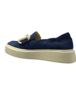 Softwaves 8.80.02 Daim Bleu*Femme Mocassins