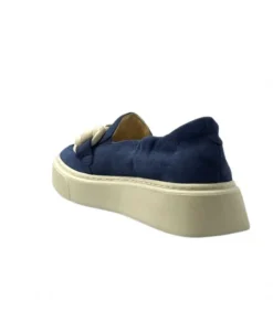Softwaves 8.80.02 Daim Bleu*Femme Mocassins