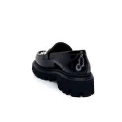 Elena iachi Strategia A5508T Cuir Noir Noir*Femme Mocassins
