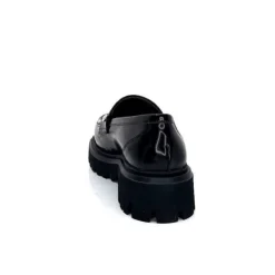 Elena iachi Strategia A5508T Cuir Noir Noir*Femme Mocassins
