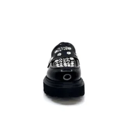 Elena iachi Strategia A5508T Cuir Noir Noir*Femme Mocassins