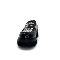 Elena iachi Strategia A5508T Cuir Noir Noir*Femme Mocassins