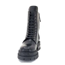 The Seller 9006 Cuir Noir*Femme Bottines
