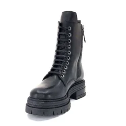 The Seller 9006 Cuir Noir*Femme Bottines