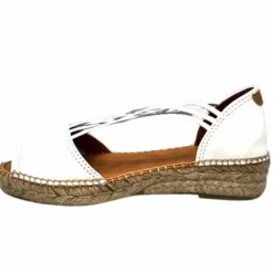 Toni Pons Ebre Cuir Blanc*Femme Espadrilles