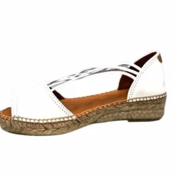 Toni Pons Ebre Cuir Blanc*Femme Espadrilles
