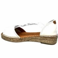 Toni Pons Ebre Cuir Blanc*Femme Espadrilles