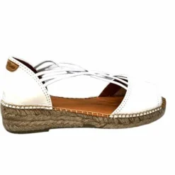 Toni Pons Ebre Cuir Blanc*Femme Espadrilles