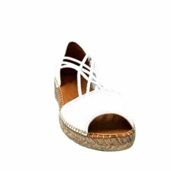 Toni Pons Ebre Cuir Blanc*Femme Espadrilles