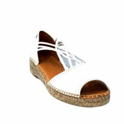 Toni Pons Ebre Cuir Blanc*Femme Espadrilles