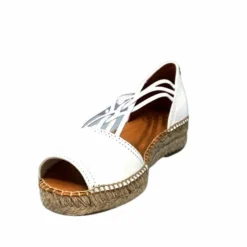 Toni Pons Ebre Cuir Blanc*Femme Espadrilles