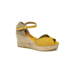 Toni Pons Lua Textile Jaune Moutarde*Femme Espadrilles