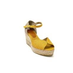 Toni Pons Lua Textile Jaune Moutarde*Femme Espadrilles