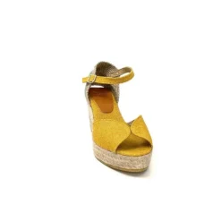 Toni Pons Lua Textile Jaune Moutarde*Femme Espadrilles
