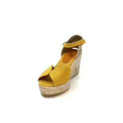 Toni Pons Lua Textile Jaune Moutarde*Femme Espadrilles