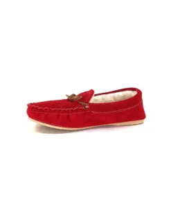 Toni Pons Mila Vermeille Daim Rouge*Femme Pantoufles