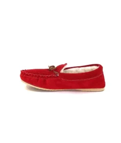 Toni Pons Mila Vermeille Daim Rouge*Femme Pantoufles