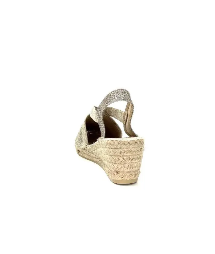 Toni Pons Triton Textile Glitter Or*Femme Espadrilles