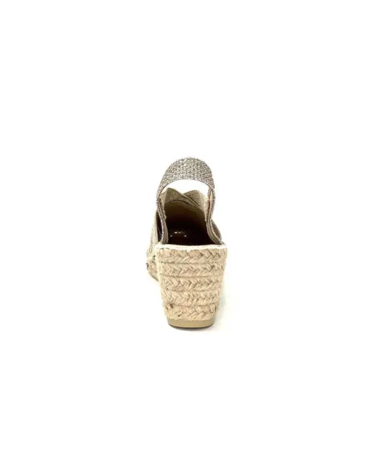 Toni Pons Triton Textile Glitter Or*Femme Espadrilles